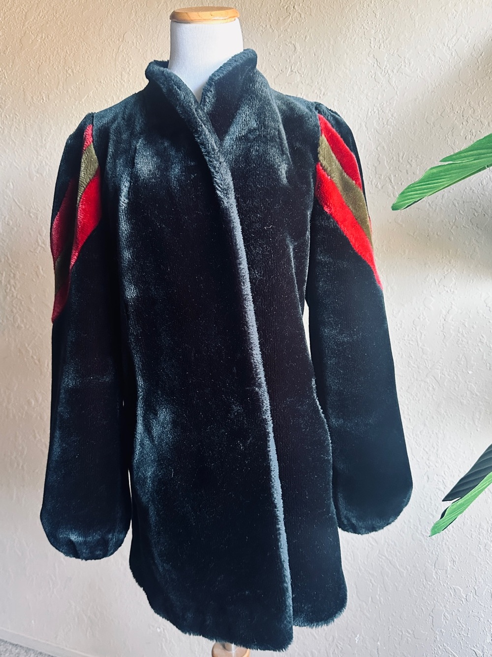 Vintage Disco Casper Faux Fur Coat